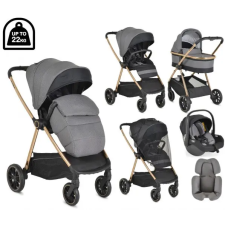 Cangaroo Hydra 3in1 Babakocsi Szett - Szürke babakocsi