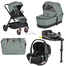 Cangaroo Macan 4in1 babakocsi dönthető hordozóval - zöld babakocsi