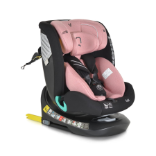 Cangaroo Quill I-Size 360°-ban forgatható IsoFix gyerekülés - Pink gyerekülés