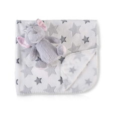 Cangaroo Stuffed takaró plüss elefánttal babaágynemű, babapléd