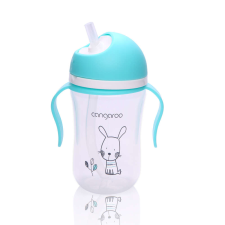Cangaroo szívószálas Itatópohár 300ml #kék itatópohár