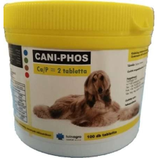  Cani-Phos 2 tabletta kutyáknak (100 db) vitamin, táplálékkiegészítő kutyáknak