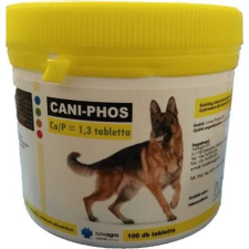  Cani-Phos Ca/P 1,3 étrend-kiegészítő tabletta kutyáknak (100 db) vitamin, táplálékkiegészítő kutyáknak