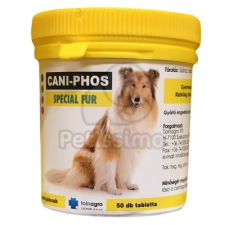 CaniPhos Special Fur tabletta 50 db vitamin, táplálékkiegészítő kutyáknak