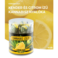 Cannabis Lemon Haze Lollies – Gift Box (10 Lollies) csokoládé és édesség