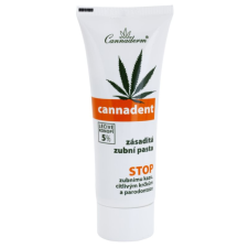 Cannaderm Cannadent Alkaline toothpaste fogkrém gyógynövényekkel kender olajjal 75 g fogkrém