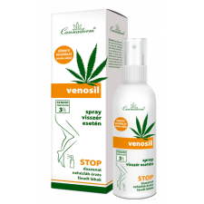 Cannaderm venosil spray visszér esetén 150 ml gyógyhatású készítmény