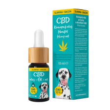 Cannadorra CBD olaj kutyáknak 10% Bacon, 10 ml vitamin, táplálékkiegészítő kutyáknak