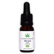 CannaSwiss CBD Olaj 2500mg - 25% vitamin és táplálékkiegészítő