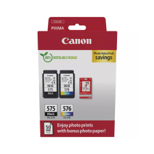 Canon 5438C004 tintapatron 2 db Eredeti Fekete, Cián, Magenta, Sárga (5438C004) nyomtatópatron & toner
