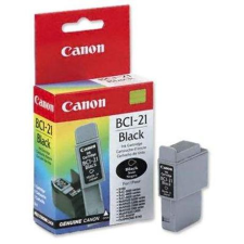  Canon BCI-21 fekete eredeti tintapatron nyomtatópatron & toner