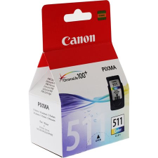 Canon CL-511 Tintapatron Pixma MP240, 260, 480 nyomtatókhoz, CANON, színes, 244 oldal nyomtatópatron & toner