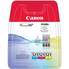 Canon CLI-521 CMY MULTIPACK EREDETI CANON PATRONSZETT nyomtatópatron & toner