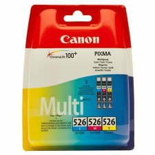 Canon CLI-526KIT Tintapatron multipack Pixma iP4850, MG5150, 5250 nyomtatókhoz, CANON, c+m+y (TJCBCLI526P) nyomtatópatron & toner