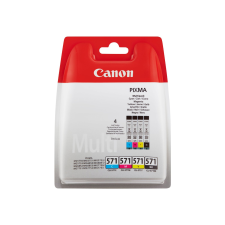 Canon CLI-571 (0386C005) - eredeti patron, black + color (fekete + színes) nyomtatópatron & toner