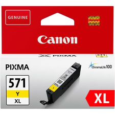  CANON CLI-571YXL Tintapatron Pixma MG5750, 6850,7750 nyomtatókhoz, CANON, sárga, 11 ml nyomtatópatron & toner
