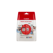 Canon CLI-581 színes eredeti tintapatron multipack + fotópapír (2106C005) nyomtatópatron & toner
