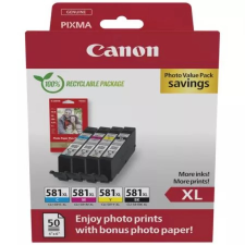 Canon CLI-581XL MULTI PHOTO VALUE EREDETI nyomtatópatron & toner
