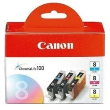 Canon CLI-8 C / M / Y Pack - cián, bíbor, sárga nyomtatópatron & toner