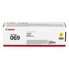 Canon CRG-069 Lézertoner, i-SENSYS LBP 673Cdw nyomtatóhoz, CANON, sárga, 1,9k nyomtatópatron & toner