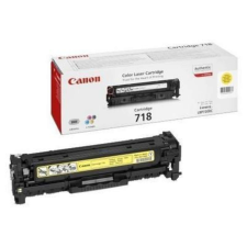 Canon CRG-718 lézertoner eredeti Yellow 2,9K 2659B002 nyomtatópatron & toner