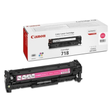 Canon CRG-718M Lézertoner i-SENSYS LBP 7200CDN, MF 8330, 8350CDN nyomtatókhoz, CANON, magenta, 2,9k nyomtatópatron & toner