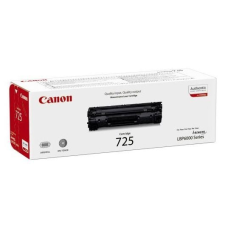 Canon CRG-725 fekete eredeti toner nyomtatópatron & toner