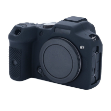  Canon EOS R7 Szilikon Védőtok (Fekete) fényképezőgép tok