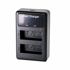  Canon LP-E10 Töltő - Canon LPE10 akkumulátor utazó dupla töltő digitális fényképező akkumulátor