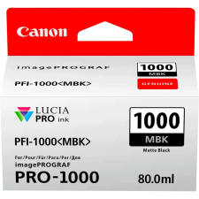 Canon PFI-1000 MBK tintapatron Eredeti Matt fekete nyomtatópatron & toner