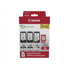 Canon PG-545XLx2 + CL-546XL Tintapatron Multipack 1x15 ml +1x13 ml nyomtatópatron & toner