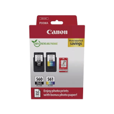 Canon PG-560 + CL-561 tintapatron + 50 lap GP-501 fotópapír (3713C008) nyomtatópatron & toner