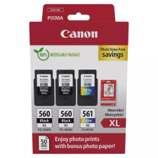 Canon PG-560XL x2/CL-561XL MULTI PVP EREDETI nyomtatópatron & toner