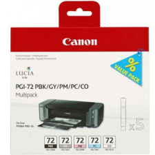 Canon PGI72 PBK/GY/PM/PC/CO multipack (eredeti) nyomtatópatron & toner