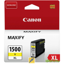 Canon PGI-1500-XL (9195B001) - eredeti patron, yellow (sárga) nyomtatópatron & toner