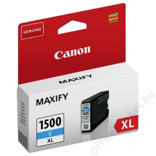 Canon PGI-1500CXL Tintapatron Maxify MB2350 nyomtatókhoz, CANON kék, 12 ml (TJCPGI1500CX) nyomtatópatron & toner