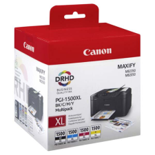 Canon pgi-1500xl bcmy (34,7ml+12ml) eredeti 4-in-1 multipack (9182b004) nyomtatópatron & toner