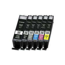 Canon PGI-550PGBXL Tintapatron Pixma iP7250, MG5450, MG6350 nyomtatókhoz,  fekete, 22ml nyomtatópatron & toner