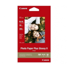 Canon PP-201 Photo Paper Plus Glossy II 260g 10x15, 50 lap nyomtató kellék