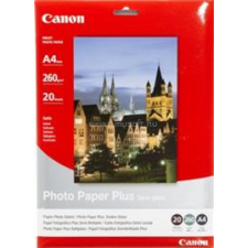 Canon SG-201 félfényes fotópapír (A/4, 20 lap, 260g) (1686B021) fotópapír