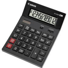 Canon Számológép asztali 12 számjegy, döntött kijelző, Canon, AS-2200 számológép