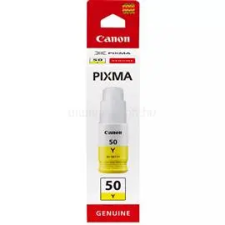 Canon Tintatartály GI-50Y Sárga (7700 oldal) (3405C001) nyomtatópatron & toner