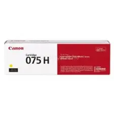 Canon Toner CRG075H Sárga (2500 oldal) (6366C002) nyomtatópatron & toner