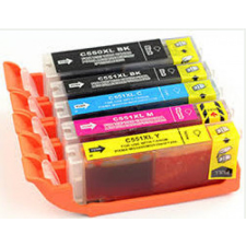 Canon Utángyártott CANON CLI551XL Patron Black IK nyomtatópatron & toner