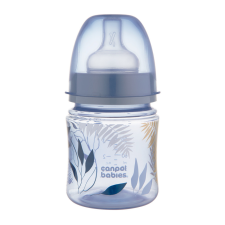 Canpol babies Anti-kólikás cumisüveg EasyStart GOLD 120ml kék cumisüveg