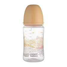 Canpol babies Anti-kólikás cumisüveg EasyStart GOLD 240 ml bézs cumisüveg