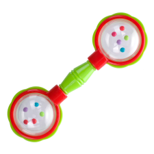 Canpol babies BARBELL csörgő, zöld kreatív és készségfejlesztő