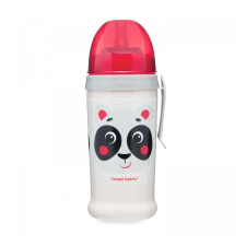 Canpol Babies Canpol Sport itatópohár cseppmentes szívószállal 350 ml (12h+) - Panda itatópohár