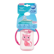 Canpol Babies Cute Animals Training Cup Cat kis bögre 320 ml gyermekeknek bögrék, csészék