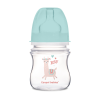 Canpol babies EasyStart anti-kólikás cumisüveg EXOTIC ANIMALS 120ml zöld